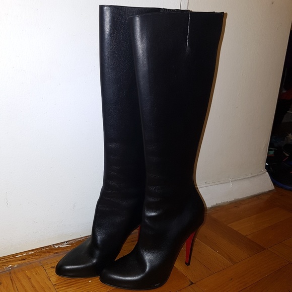Christian Loubouton stiletto boots new without box - Picture 4 of 5